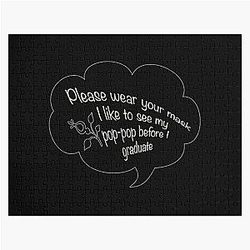 Pop Smoke Puzzles - I like to see my Pop Pop white Jigsaw Puzzle