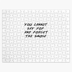 Pop Smoke Puzzles - You cannot say pop and forget the smoke Jigsaw Puzzle