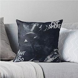 Pop Smoke Pillows - RIP pop smoke Throw Pillow