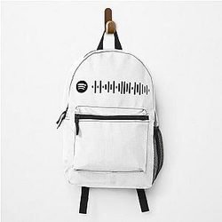 Pop Smoke Backpacks - Spotify Code Transparent - What You Know Bout Love by Pop Smoke Backpack