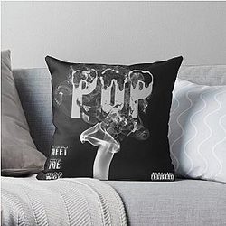 Pop Smoke Pillows - In Memory OF Pop Smoke ! Throw Pillow