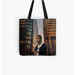 Pop Smoke Bags - RIP Pop Smoke All Over Print Tote Bag