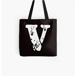 Pop Smoke Bags - Vlone pop smoke All Over Print Tote Bag