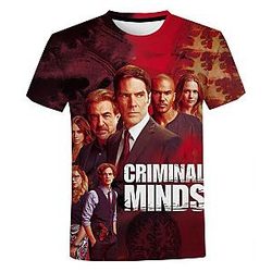Criminal Minds T-Shirt - Printed Streetwear Fashion T-shirts