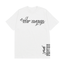 Pop Smoke x Vlone FAITH 킹 오브 뉴욕 T-SHIRT 공식 머치