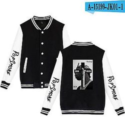 Pop Smoke Hip Hop Jackets - Pop Smoke Baseball Jacket Fashion