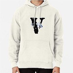 Pop Smoke Hoodies - VLONE X Pop Smoke HALO WHITE Pullover Hoodie