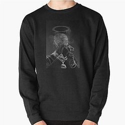 Pop Smoke Sweatshirts - Last Smoking Pop Poster Pullover Sweatshirt