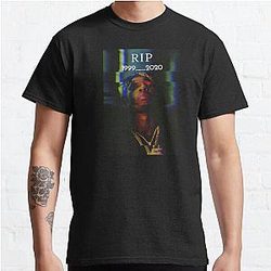 Pop Smoke T-Shirts - Rip Pop Smoke *-black  color T Shirt  -  Essential  Shirt Classic T-Shirt