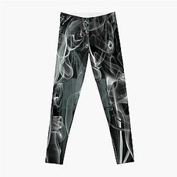 Pop Smoke Leggings - Funny Quiet Smoke Smoke cigars Pop smoke  Leggings
