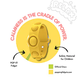 Bracelet Pop It Fidget Toy for Stress Reliever