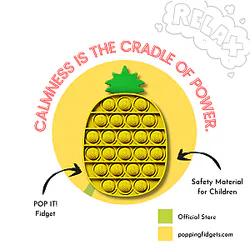 Pineapple Popping Fidgets Stress Relief Toys