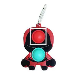Pop It Keychain Squid Game Simple Dimple