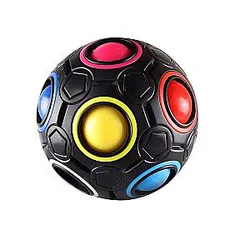 Rainbow Balls Fidget Cube