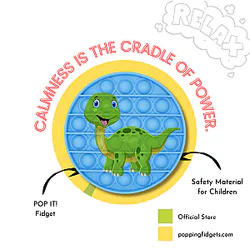 Turtle Image Pop It Fidget Anti Stress Toys