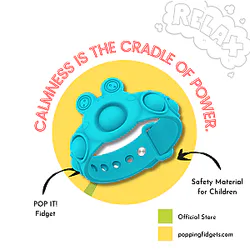 Frog Bracelet Pop It Fidget Toys For Stress Relief