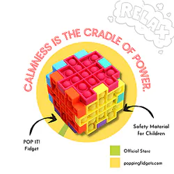 Cube Popping Fidget Stress Relief Toys