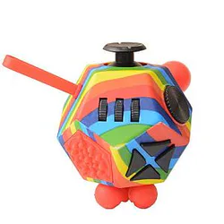 Colorful 10 Sides Fidget Cube