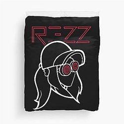 rezz porter robinson art logo music feat wreckno gyrate Duvet Cover