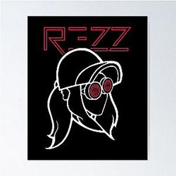 rezz porter robinson art logo music feat wreckno gyrate Poster
