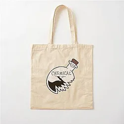 Chemical Power Puff Cotton Tote Bag