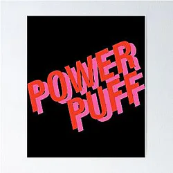 POWER PUFF GIRLS CARTOON POSTER