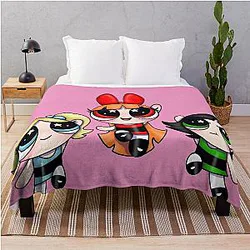 POWER PUFF GIRLS Throw Blanket