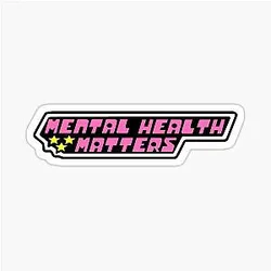 Mental Health Matters Powerpuff Girls Sticker