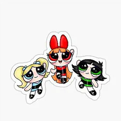 POWER PUFF GIRLS Sticker