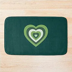 Power Puff Girls Heart in Bath Mat