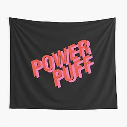 Power Puff Girls Cartoon Tapestry