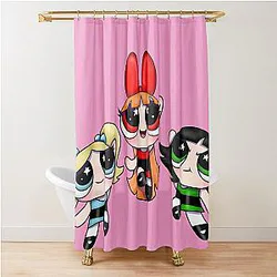 POWER PUFF GIRLS Shower Curtain