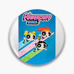 Super Sisters Power Puff Girls Pins