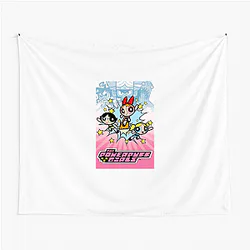 Cartoon Icons Power Puff Girls Tapestries
