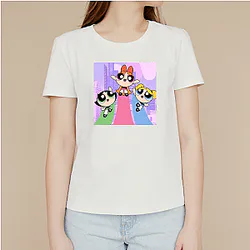 Blossom Bubbles Power Puff Girls T-Shirts