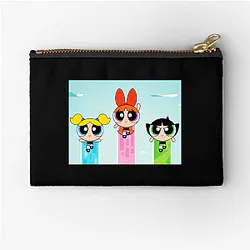 Buttercup Power Power Puff Girls Zipper Pouches