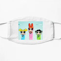 Buttercup Power Power Puff Girls Face Masks