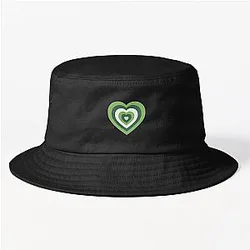 The Powerpuff Girls in a green hat.