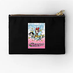 Cartoon Icons Power Puff Girls Zipper Pouches