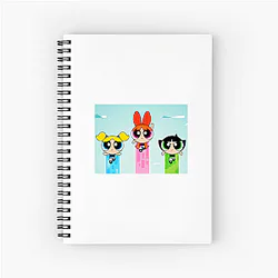 Buttercup Power Power Puff Girls Notebook