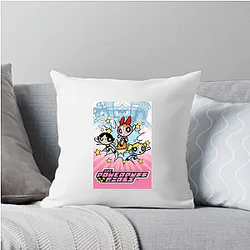 Cartoon Icons Power Puff Girls Pillows Cover