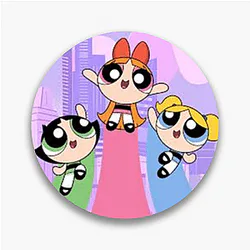 Blossom Bubbles Power Puff Girls Pins