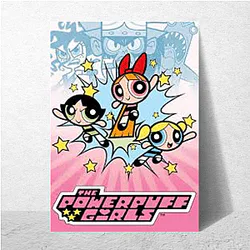 Cartoon Icons Power Puff Girls Posters