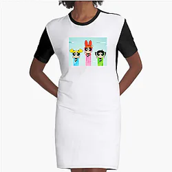 Buttercup Power Power Puff Girls Dresses