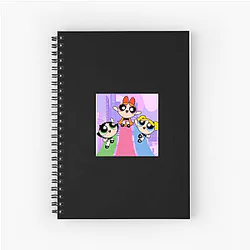 Blossom Bubbles Power Puff Girls Notebook