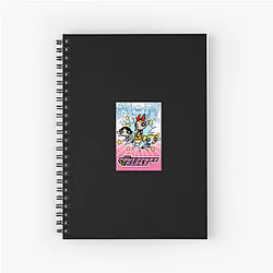 Cartoon Icons Power Puff Girls Notebook