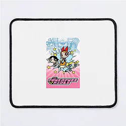Cartoon Icons Power Puff Girls Mouse Pads