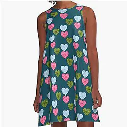 Power Puff Girls A-Line Dress