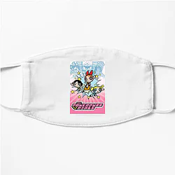 Cartoon Icons Power Puff Girls Face Masks