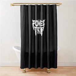 Power Trip T-Shirt Essential T-Shirt Shower Curtain